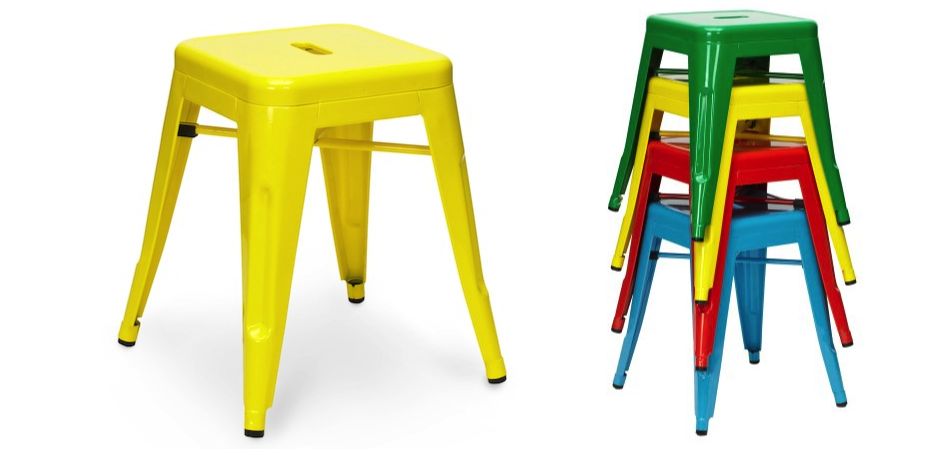 Кухонный стул Tolix Kitchen Stool 45 Кухонный стул Tolix Kitchen Stool 45 - Loft-Concept в Перми