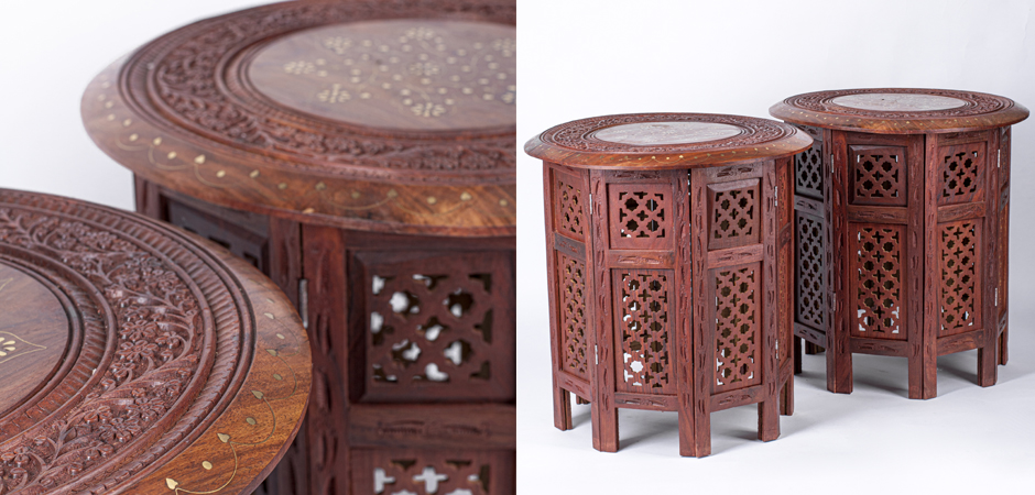 Столик Indian inlay Table Столик Indian inlay Table - Loft-Concept в Перми