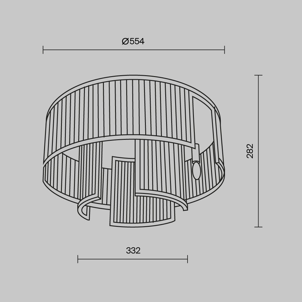 Потолочный светильник Frame Е14 в Перми