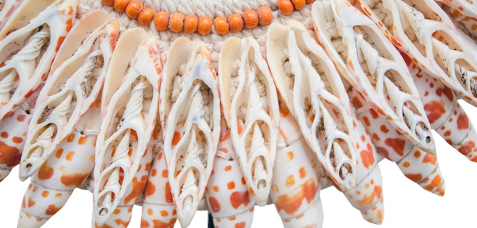 Ожерелье из ракушек на подставке SHELL NECKLACE Ожерелье из ракушек на подставке SHELL NECKLACE - Loft-Concept в Перми