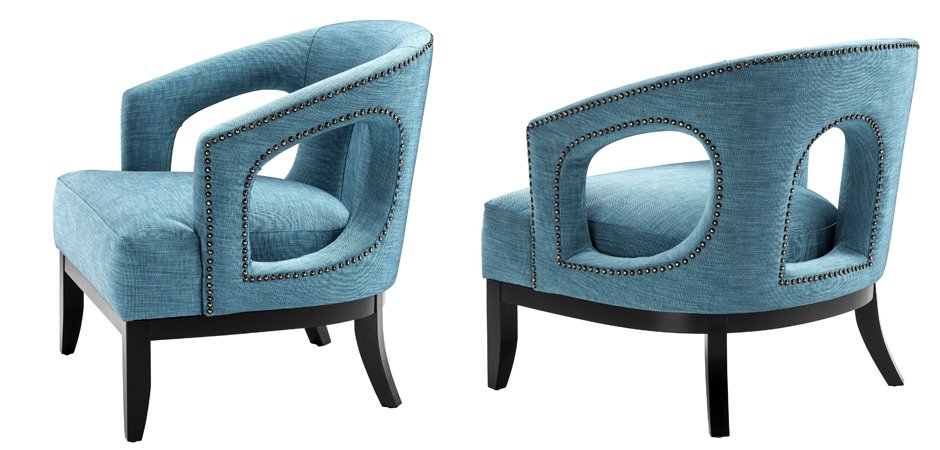 Кресло Eichholtz Chair Adam Turquoise Кресло Eichholtz Chair Adam Turquoise - Loft-Concept в Перми
