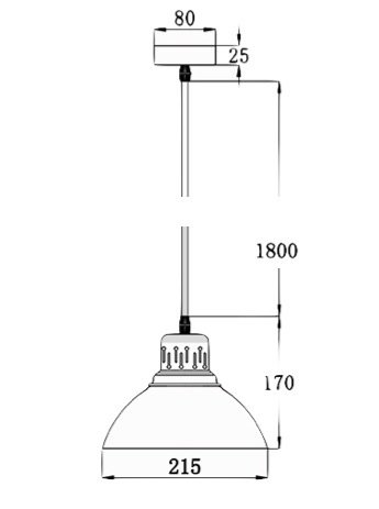 Люстра Loft Rust Pendant в Перми