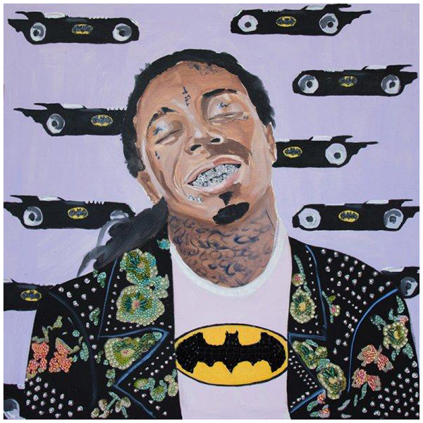 Картина “Batmobile Weezy with Gucci Leather Jacket” Мульти в Перми | Loft Concept 