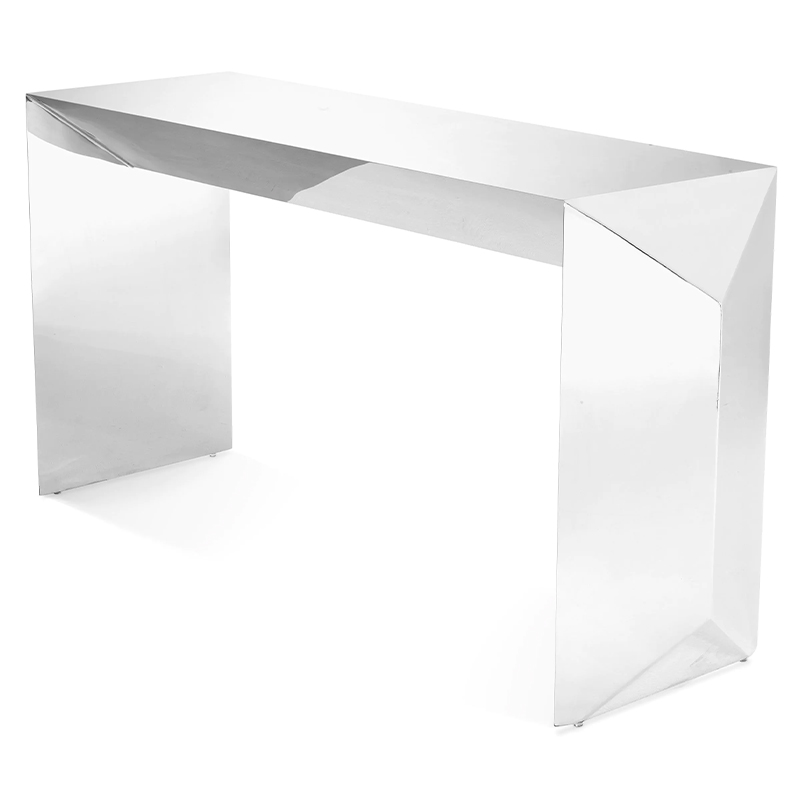 Консоль Eichholtz Console Table Carlow Хром в Перми | Loft Concept 