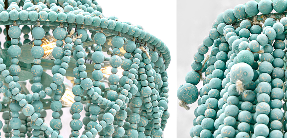 Люстра Chanteuse Chandelier Turquoise Люстра Chanteuse Chandelier Turquoise - Loft-Concept в Перми