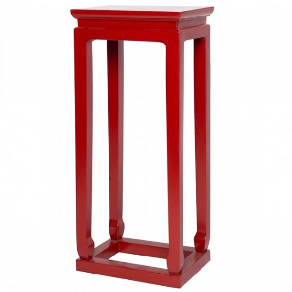 Приставной столик Chinese Side Table Red Красный в Перми | Loft Concept 