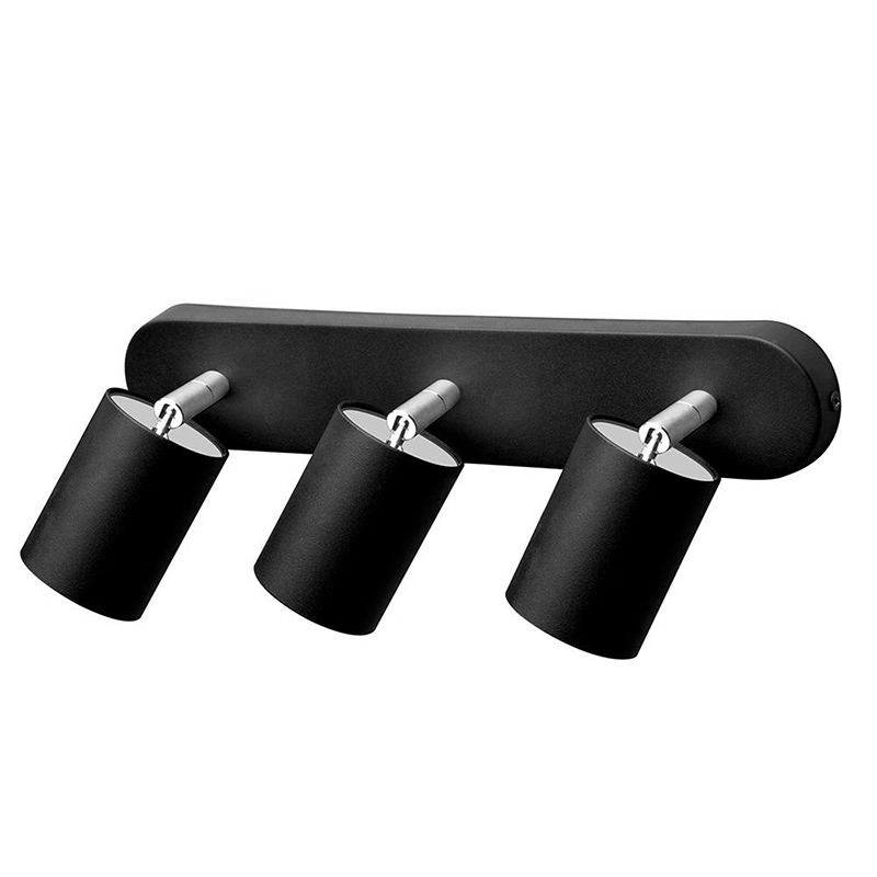 Бра Celis Spot Wall Lamp Trio black Черный в Перми | Loft Concept 