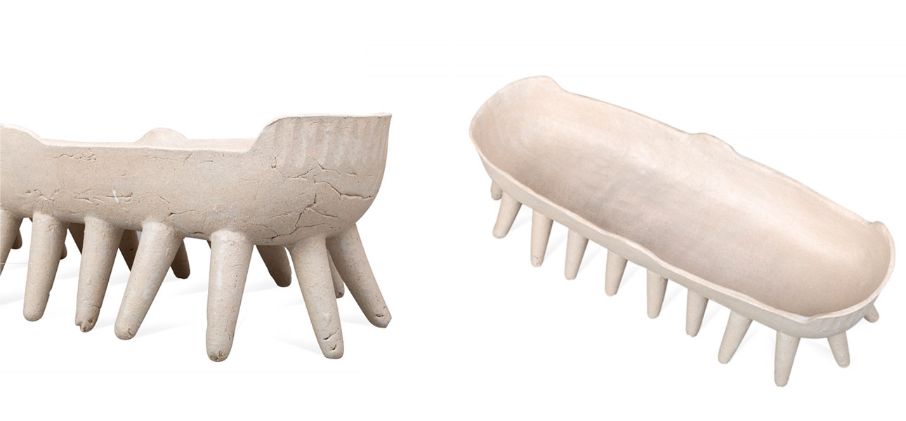 Чаша "Многоножка" коллекция шамот limited - фото