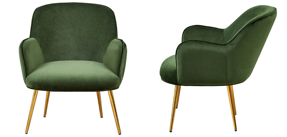 Кресло Waldeck Chair Green Кресло Waldeck Chair Green - Loft-Concept в Перми