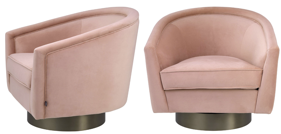 Кресло Eichholtz Swivel Chair Catene nude Кресло Eichholtz Swivel Chair Catene nude - Loft-Concept в Перми