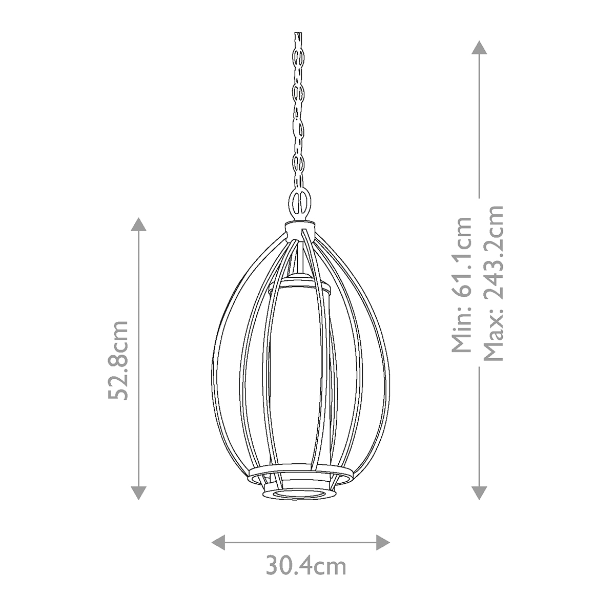 Подвесной светильник овальной формы с цилиндрическим плафоном в цвете сусальное серебро Kichler в Перми