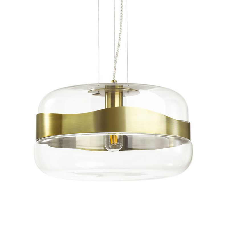 Люстра Igon Gold Lamp Золотой Прозрачный Люстра Igon Gold Lamp Золотой Прозрачный в Перми | Loft Concept