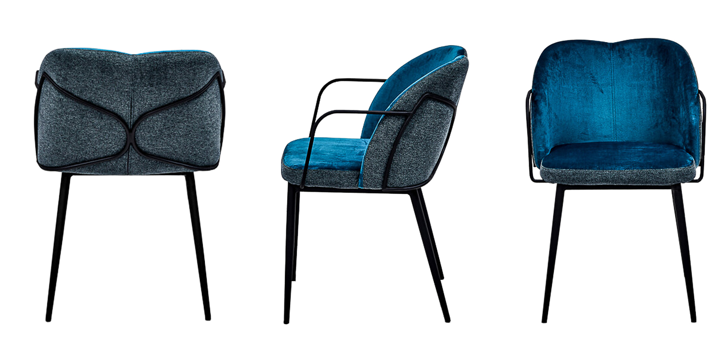 Стул Raymond Stool blue - фото