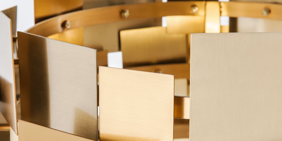 Настольная лампа Gold Plate Table Lamp Настольная лампа Gold Plate Table Lamp - Loft-Concept в Перми