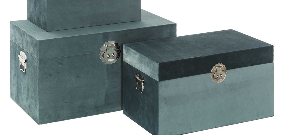 Комплект сундуков Turquoise Texture Комплект сундуков Turquoise Texture - Loft-Concept в Перми