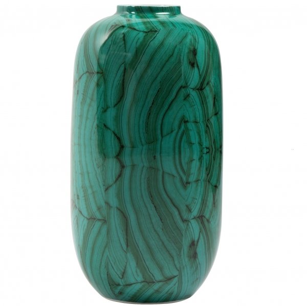 Ваза Malachite Vase Tall Малахит в Перми | Loft Concept 