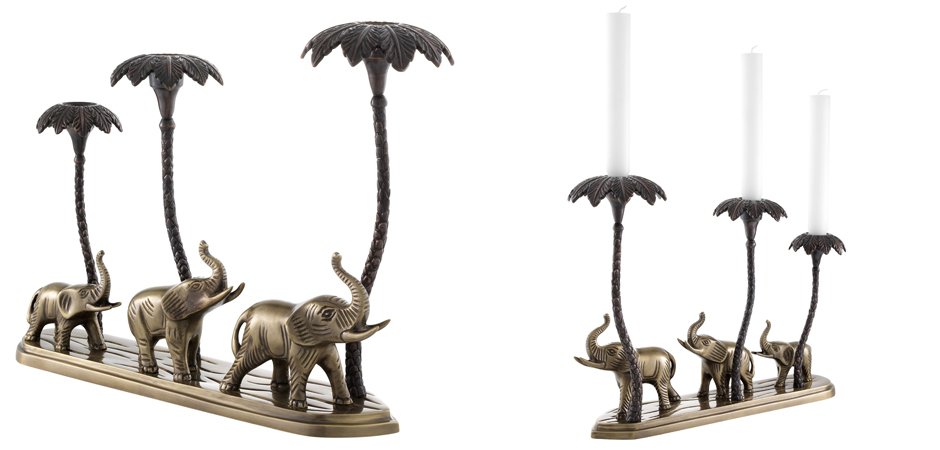 Подсвечник Eichholtz Candle Holder Trio Подсвечник Eichholtz Candle Holder Trio - Loft-Concept в Перми