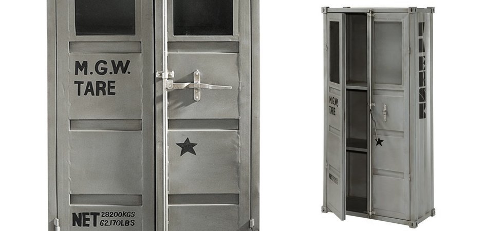 Шкаф-витрина Sea Container M.G.W. Шкаф-витрина Sea Container M.G.W. - Loft-Concept в Перми