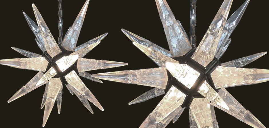 C. J. Weinstein Rock Сrystal Star Chandelier C. J. Weinstein Rock Сrystal Star Chandelier - Loft-Concept в Перми