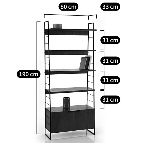 Стеллаж из орехового дерева Olson Rack в Перми