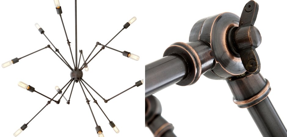Люстра Eichholtz Ceiling Lamp Spider 12 - Loft-Concept в Перми