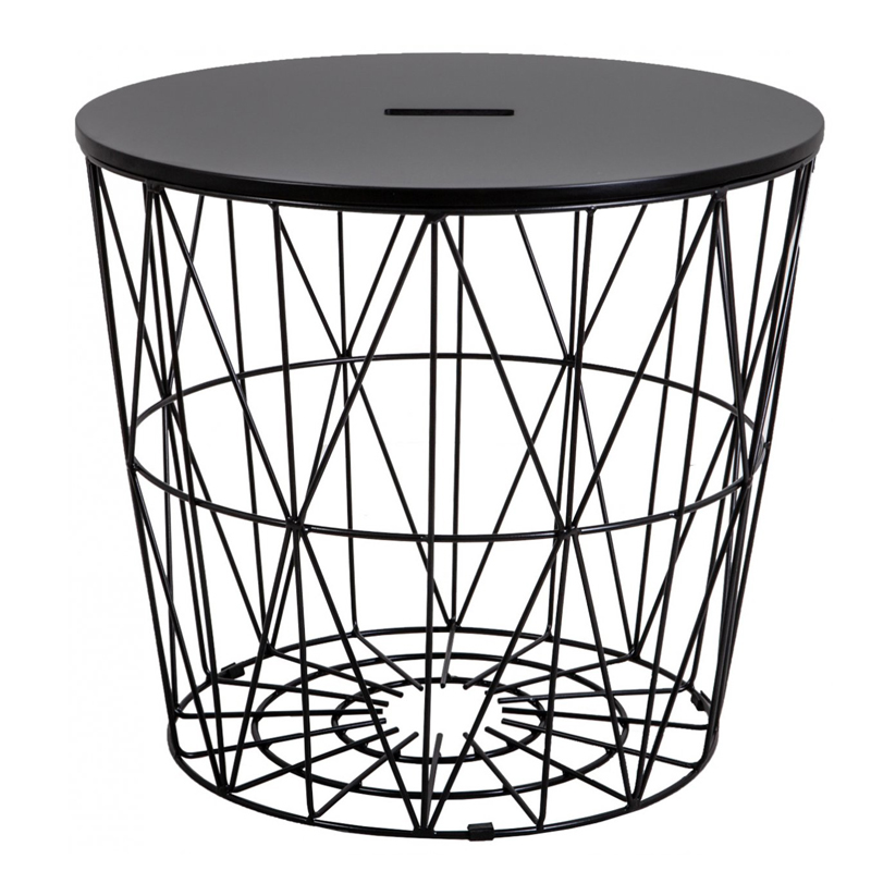 Приставной стол Cambria Side Table black Черный в Перми | Loft Concept 