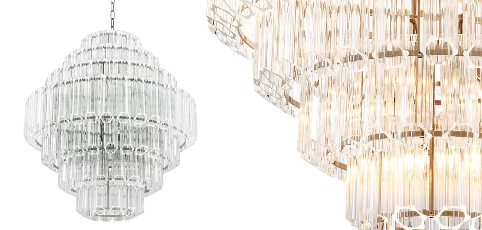 Люстра Chandelier Vittoria L Clear Люстра Chandelier Vittoria L Clear - Loft-Concept в Перми