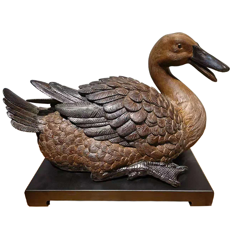 Статуэтка Terracotta Duck Коричневый в Перми | Loft Concept 