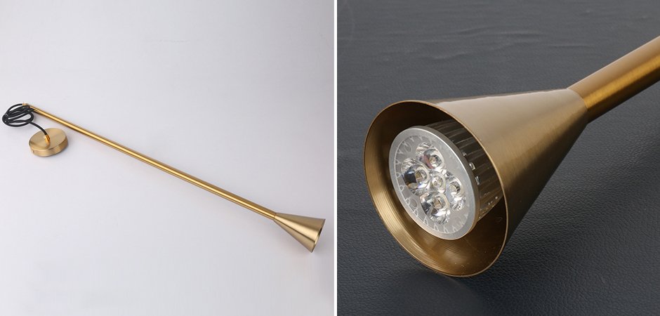 Подвесной светильник Brass Pipe Подвесной светильник Brass Pipe - Loft-Concept в Перми