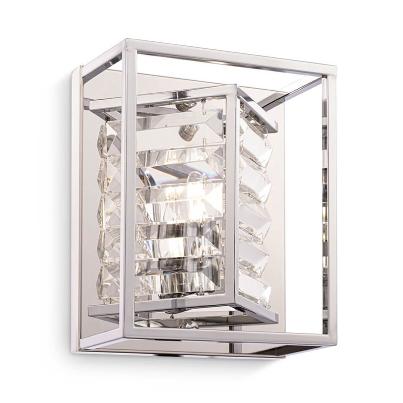 Бра Algernon Light Sconce chrome Хром в Перми | Loft Concept 