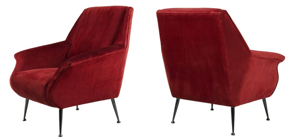 Кресло Eichholtz Chair Trezzo Red Кресло Eichholtz Chair Trezzo Red - Loft-Concept в Перми
