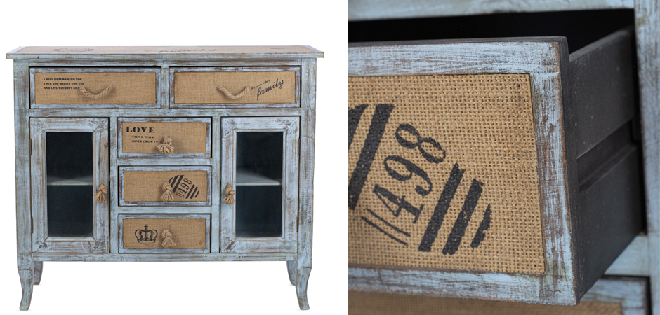 Комод в стиле прованс Beige-Blue Provence Комод в стиле прованс Beige-Blue Provence - Loft-Concept в Перми