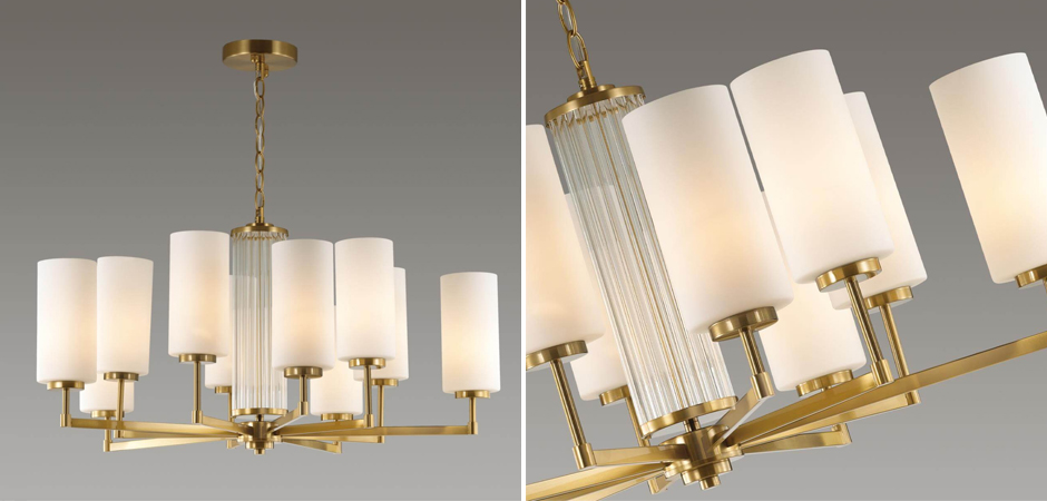 Люстра Pillars на 10 ламп - Loft-Concept в Перми