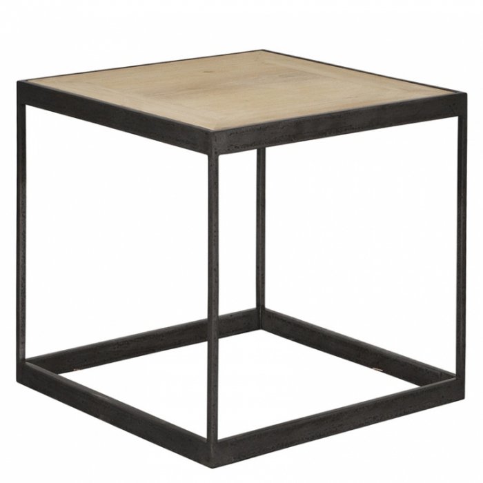 Приставной столик Industrial Oak Side Table  в Перми | Loft Concept 