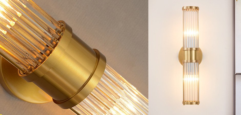Ralph Lauren Бра Allen Double Light Brass Ralph Lauren Бра Allen Double Light Brass - Loft-Concept в Перми