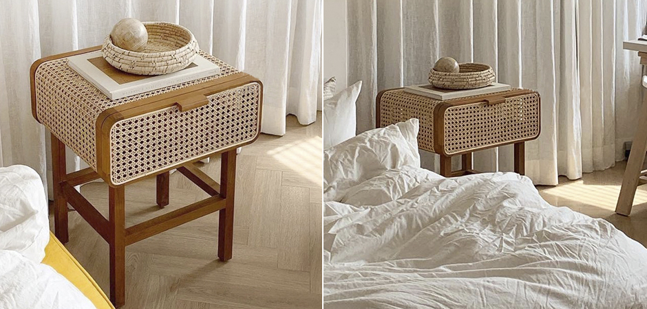 Тумба Rattan Mesh Nightstand Тумба Rattan Mesh Nightstand - Loft-Concept в Перми