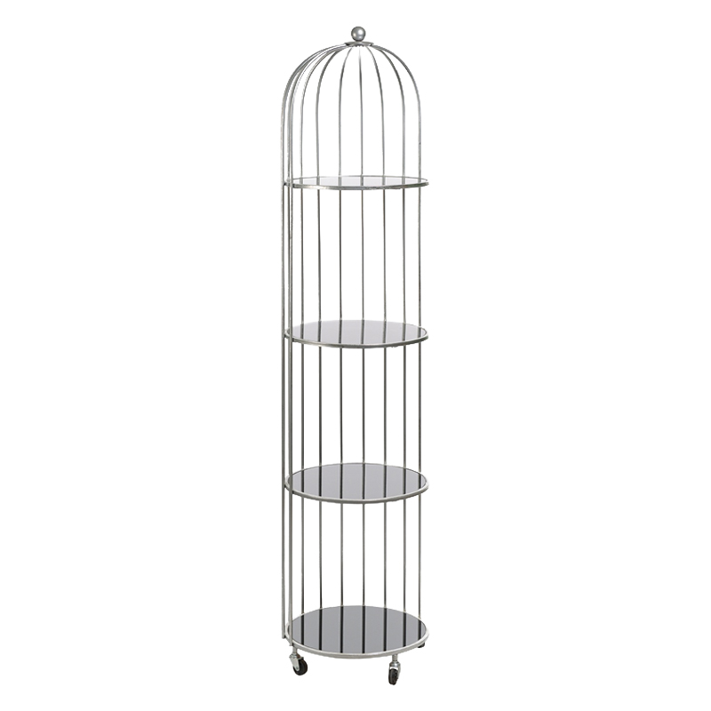 Стеллаж Cage Rack Silver Серебряный в Перми | Loft Concept 