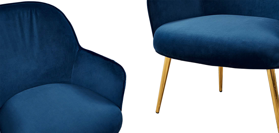 Кресло Waldeck Chair Blue Кресло Waldeck Chair Blue - Loft-Concept в Перми