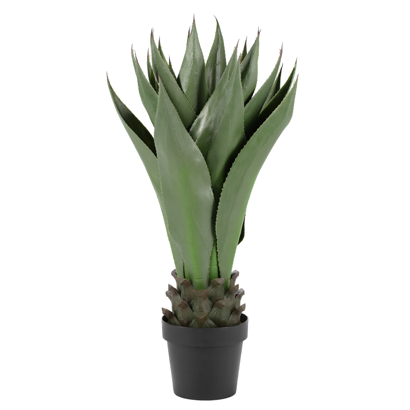 Декоративный искусственный цветок Sansevieria Plant Зеленый в Перми | Loft Concept 