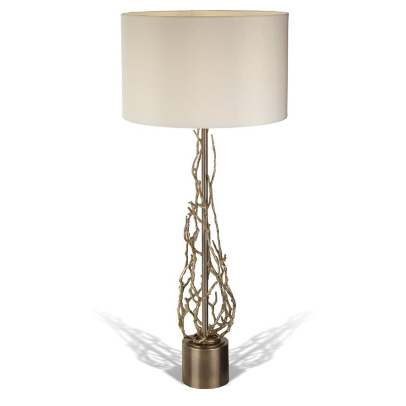 Настольная лампа Frances Table Lamp Латунь в Перми | Loft Concept 