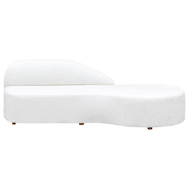 Диван Elsie White Boucle Sofa Белый в Перми | Loft Concept 