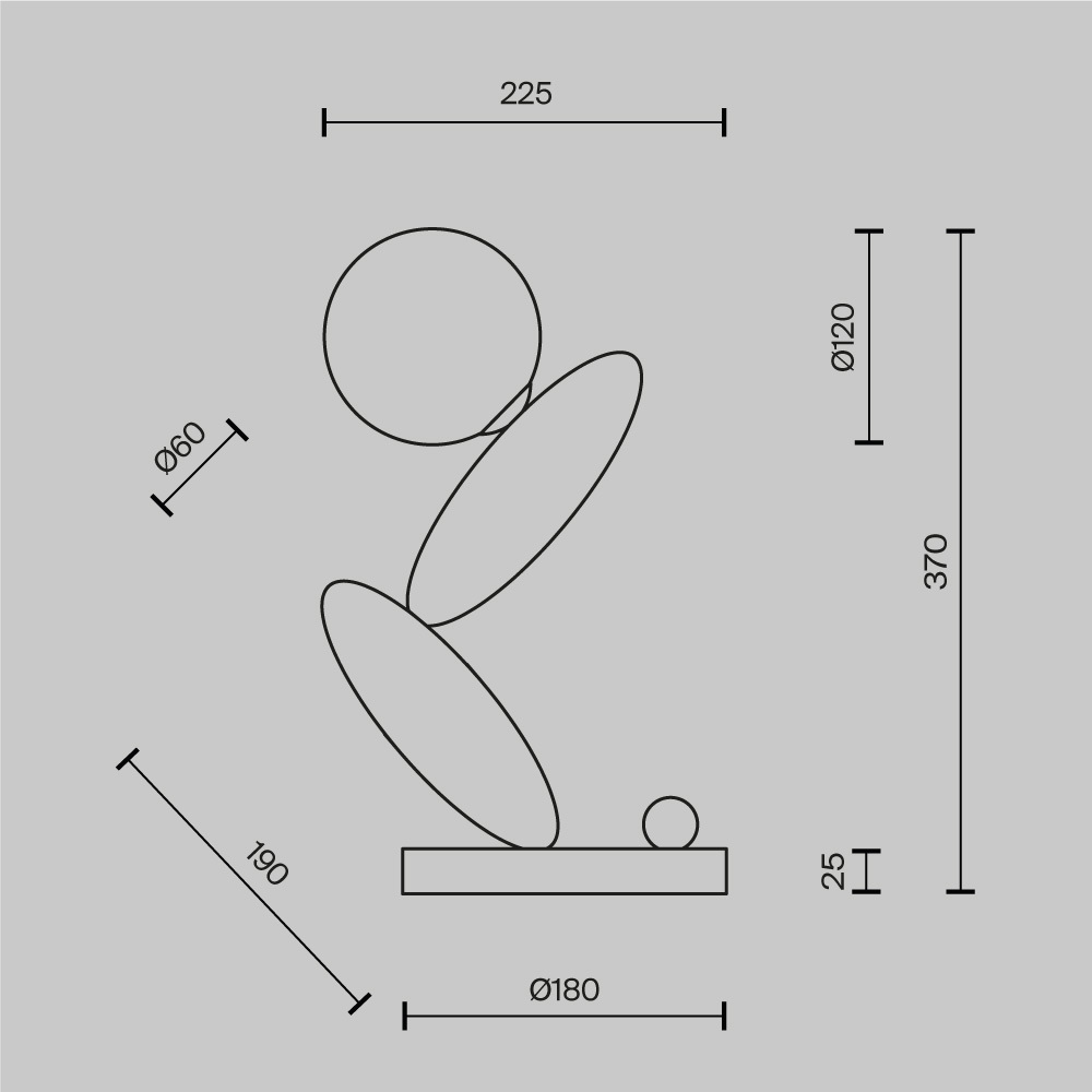 Настольный светильник Resonance 3000К 6Вт в Перми