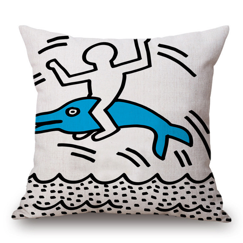 Подушка Keith Haring 13 Мульти в Перми | Loft Concept 