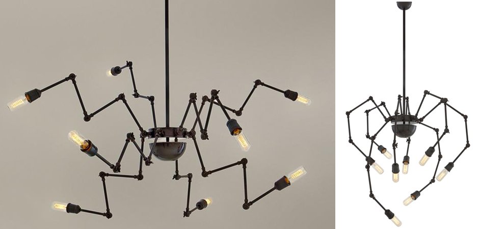Люстра Eichholtz Ceiling Lamp Spider - Loft-Concept в Перми