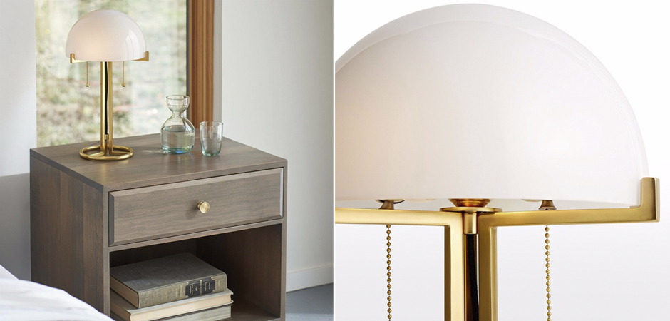 Настольная лампа White Dome Table Lamp Настольная лампа White Dome Table Lamp - Loft-Concept в Перми