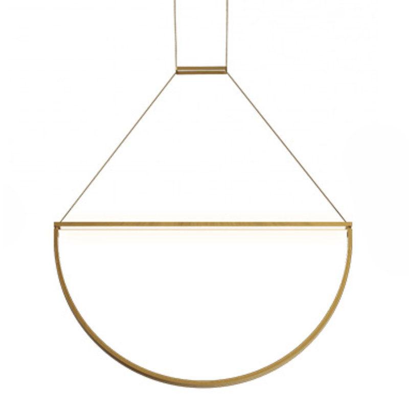 Подвесной светильник Solana Hanging lamp Золотой в Перми | Loft Concept 