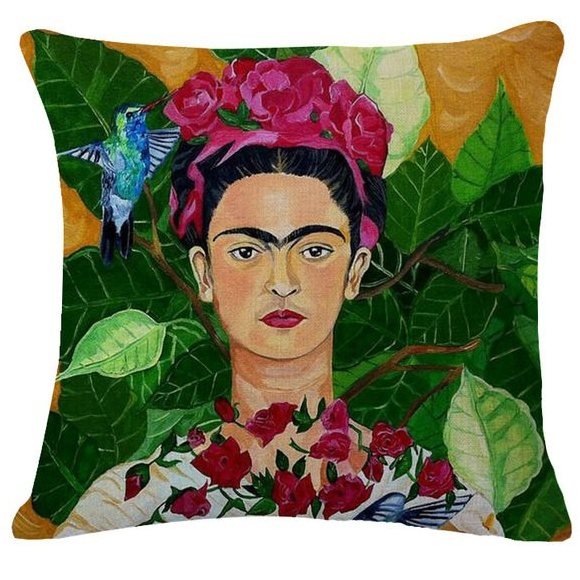 Декоративная подушка Frida Kahlo 4  в Перми | Loft Concept 