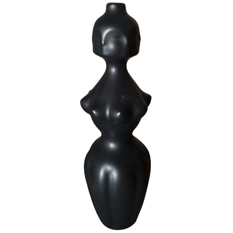 Декоративная ваза OLYMPIA VASE Black Vase Черный в Перми | Loft Concept 