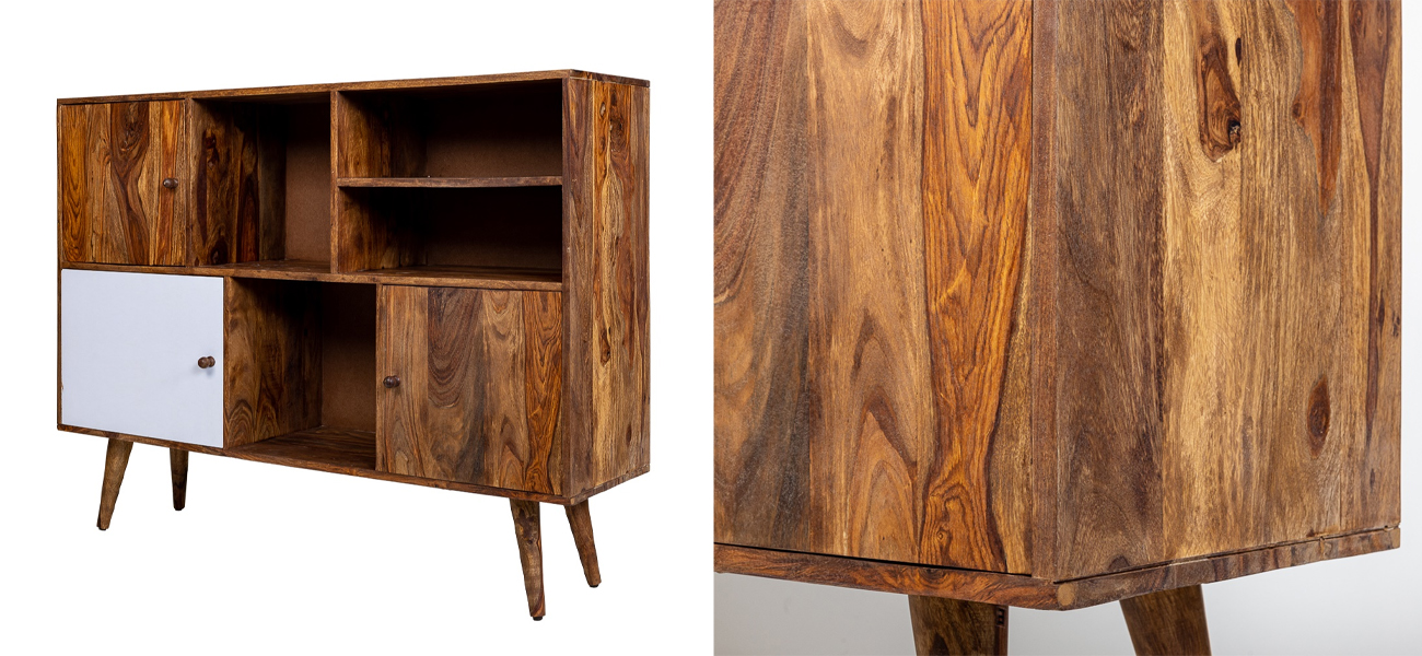 Комод в скандинавском стиле Texture Contrast - фото №1