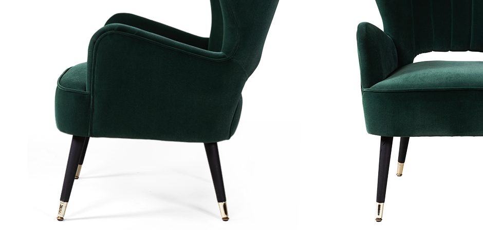 Кресло Flice ArmChair green Кресло Flice ArmChair green - Loft-Concept в Перми